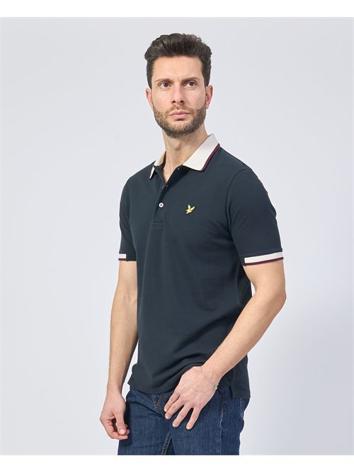 Polo pour homme Lyle & Scott avec détails contrastés LYLE & SCOTT | SP2206VZ271